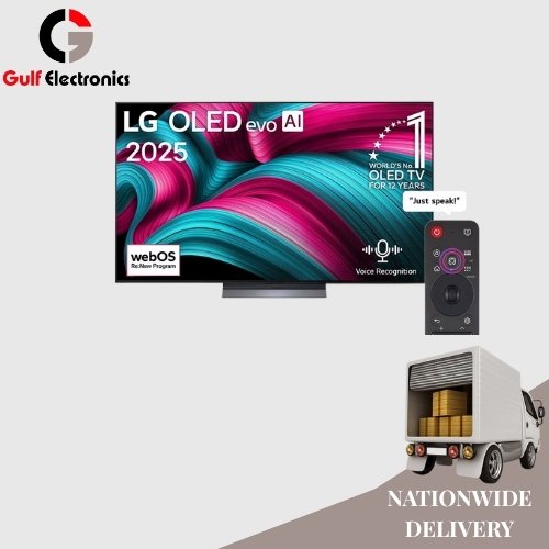 LG 65 Inch OLED evo AI C5 4K Smart TV (2025)