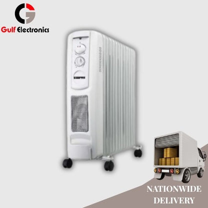 Geepas GRH91013 13‑Fins Oil Filled Radiator Heater