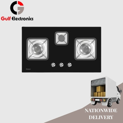 Haier HCC-Q57326 3 Burner Tempered Glass Hob