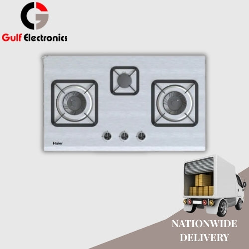Haier HCC-Q57328 3 Burner Stainless Steel Hob