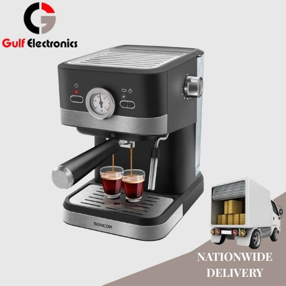 Sencor SES 1721BK 20-Bar Espresso Coffee Maker