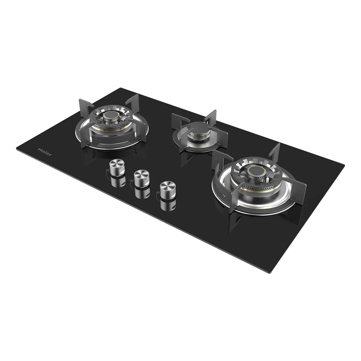 Haier HCC-Q67356 3 Burner Tempered Glass Hob
