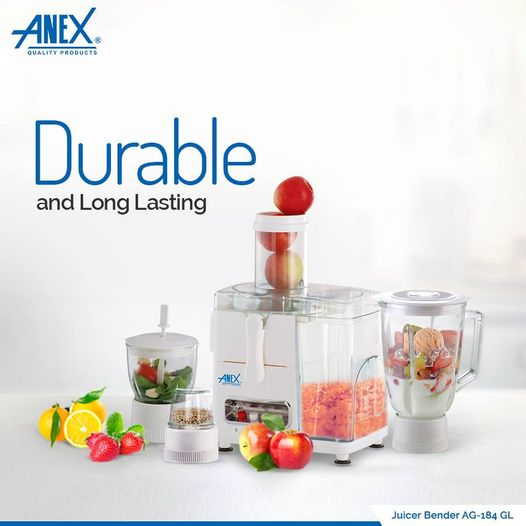 Anex AG-184GL 2-in-1 Blender Grinder