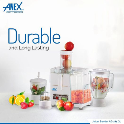 Anex AG-184GL 2-in-1 Blender Grinder