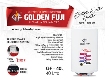Golden Fuji GF-40L Electric Water Geyser