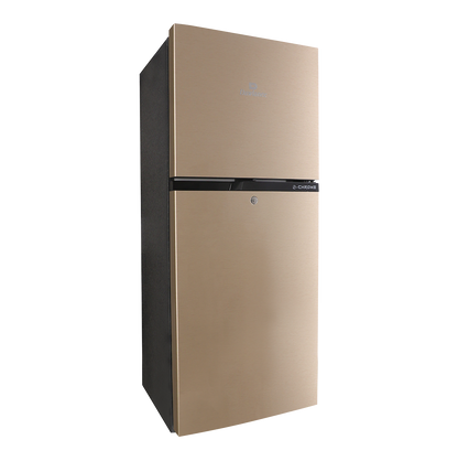 Dawlance REF 9140WB E-Chrome Hairline Golden Refrigerator