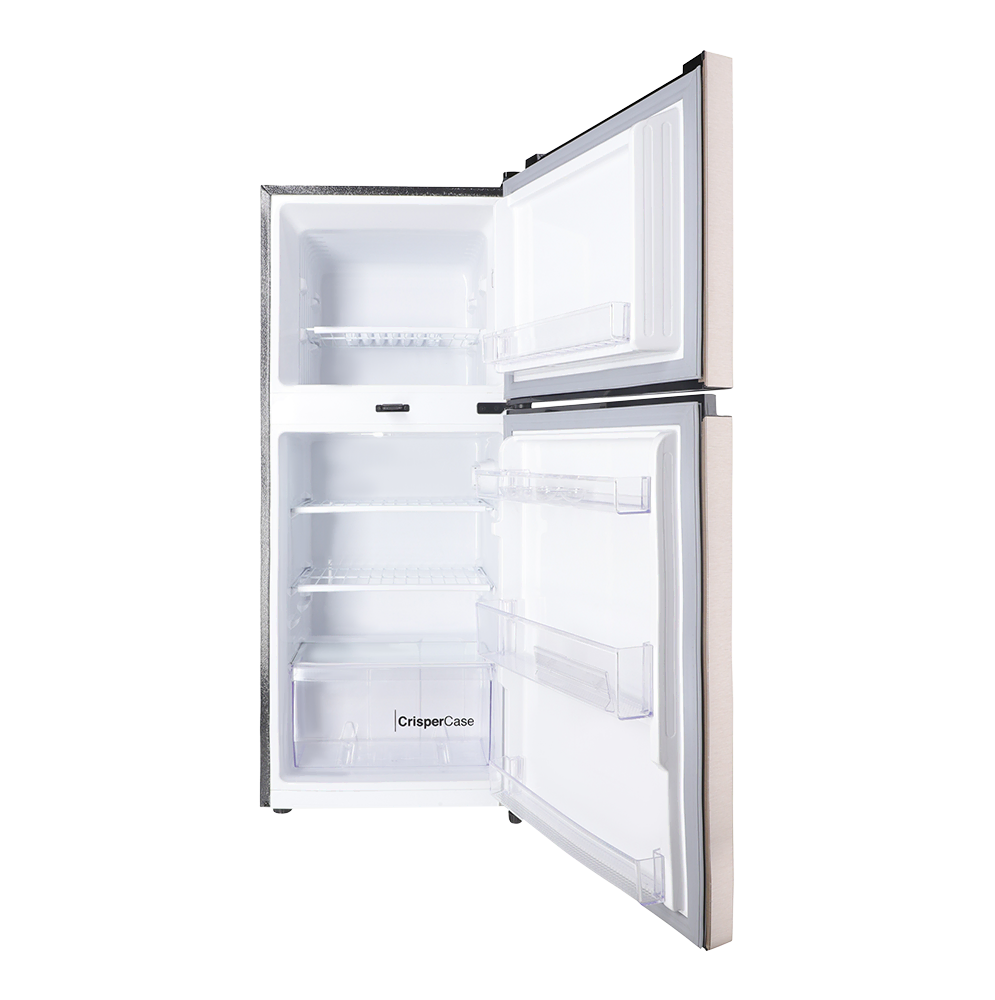 Dawlance REF 9140WB E-Chrome Hairline Golden Refrigerator