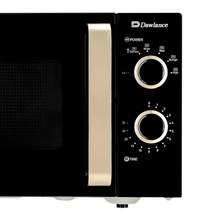 Dawlance DW‑374 (Champagne) Microwave Oven