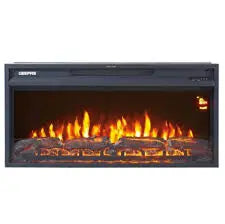 Geepas GRH28583P Electric Flame Effect Heater