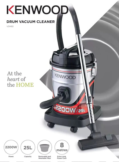 Kenwood VDM60.000BR Drum Vacuum Cleaner
