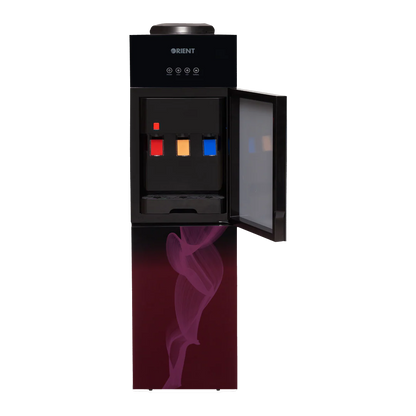 Orient Crystal Purple Glass Door Water Dispenser