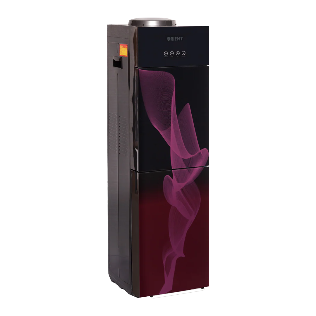 Orient Crystal Purple Glass Door Water Dispenser