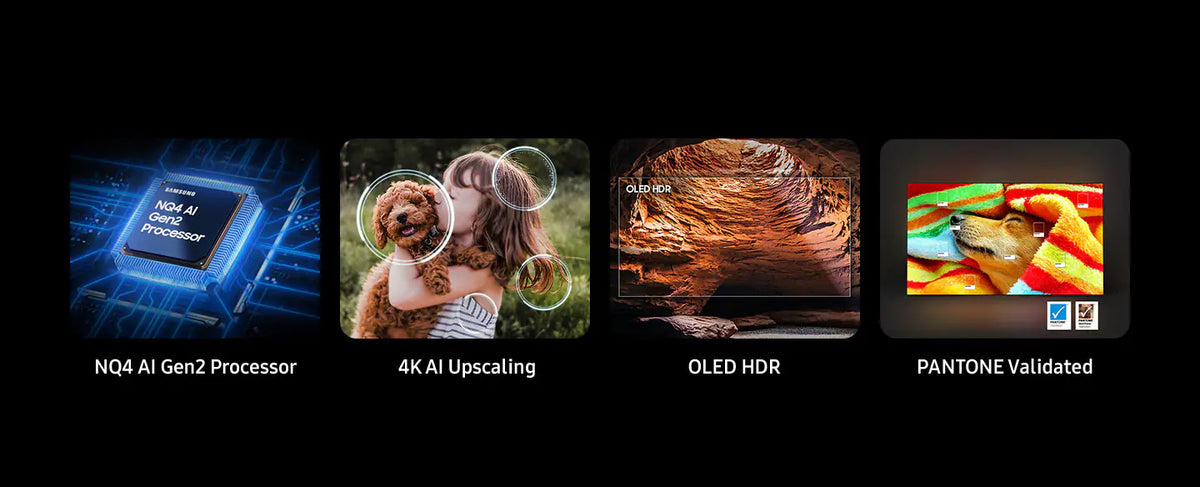 Samsung 77" OLED S85F 4K Vision AI Smart TV