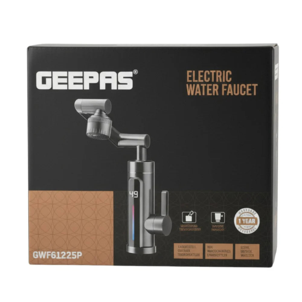 Geepas GWF61225P Electric Water Heating Faucet