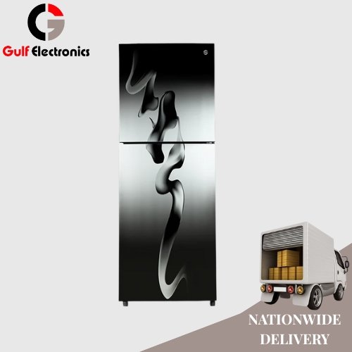 PEL 22260 GD Inverter Flat Arch Black Refrigerator