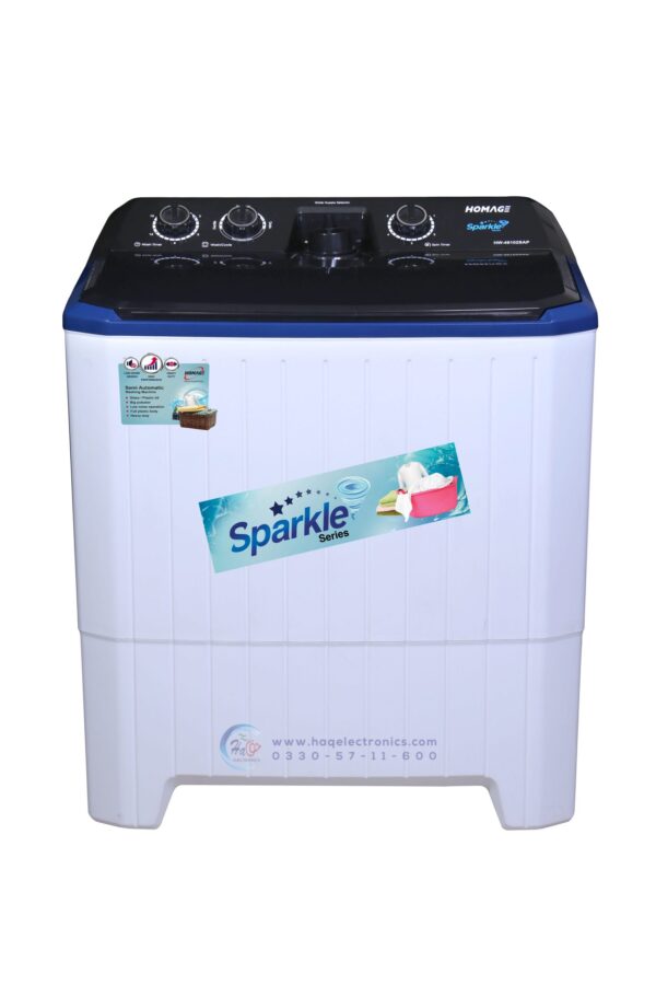 Homage Hw-49112 Semi Washing Machine Plastic Gray 11kg