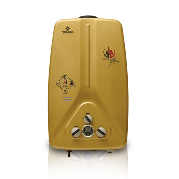 Nasgas DG-77 Gold Model Instant Water Heater