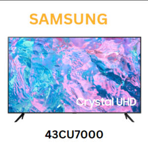 Samsung 43CU7000 Crystal UHD 4K Smart TV