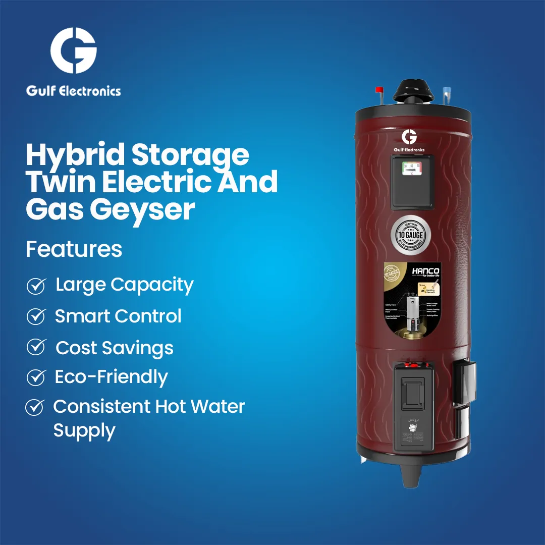 Twin Electric Gas Geyser Price in Pakistan