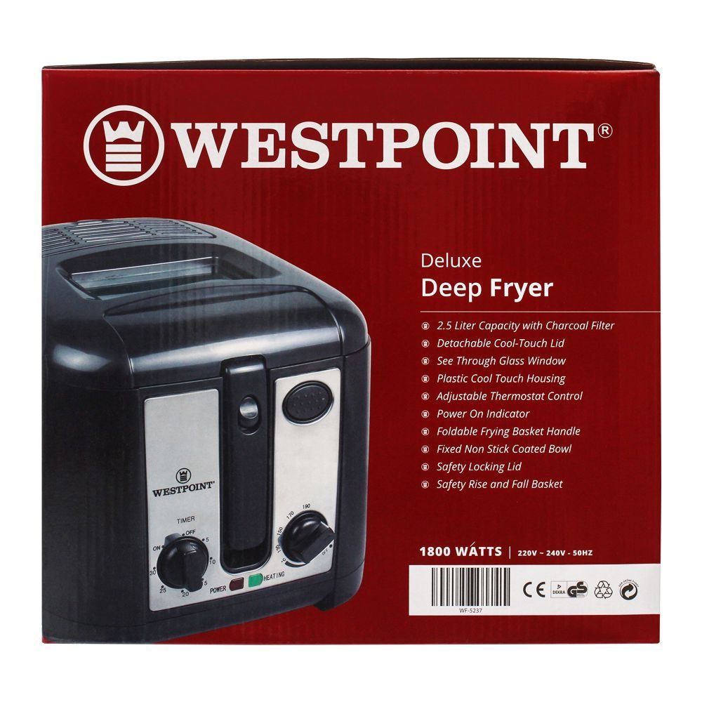 WestPoint WF-5237 Deluxe Deep Fryer