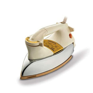 Kenwood Gold Sole Plate Heavy Wright Ceramic Dry Iron DIM-40