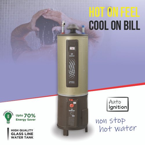 Golden Fuji #GF‑55GE Gas + Electric Water Heater