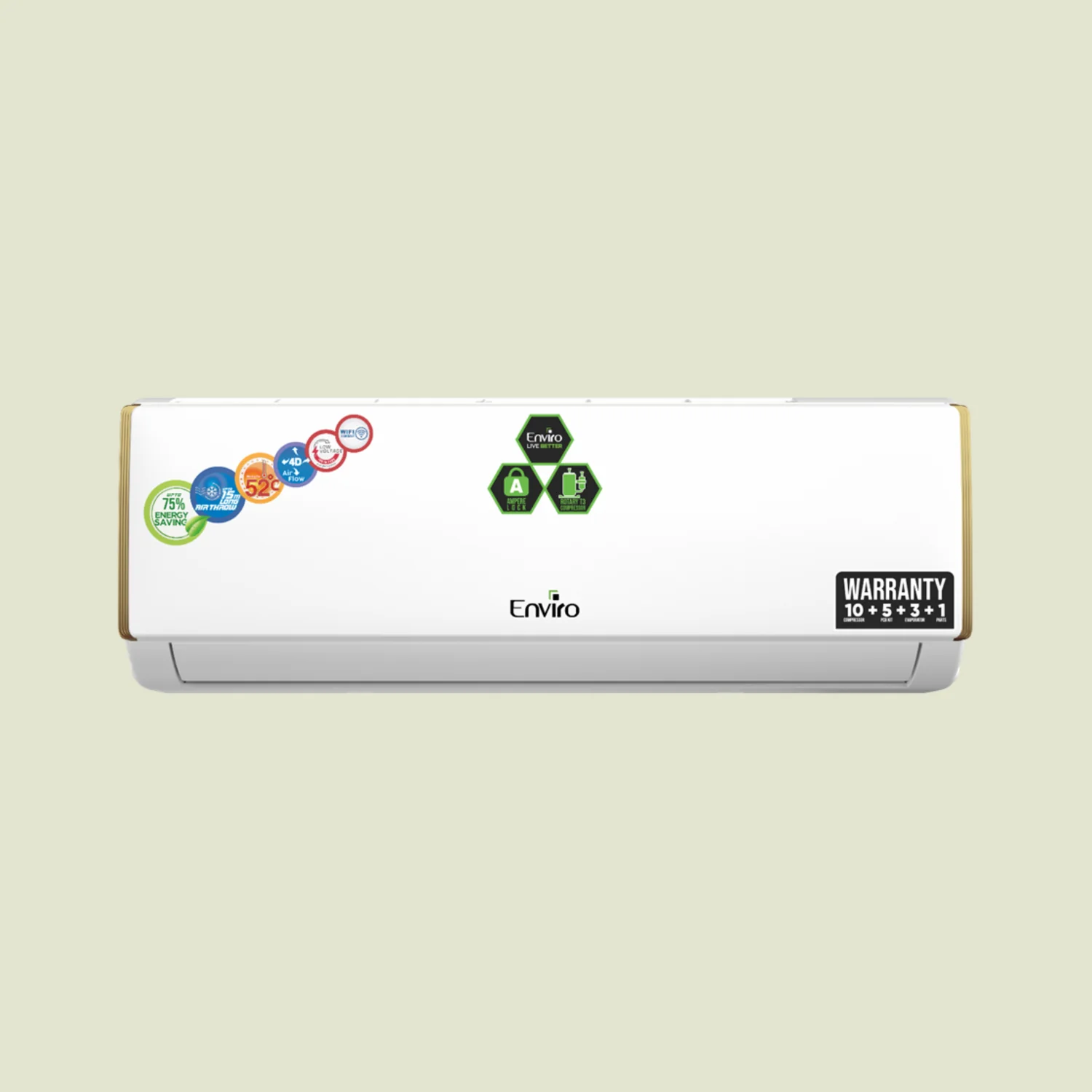 Enviro Ice‑Berg Series EAC‑12IB 1.0 Ton DC Inverter Split AC