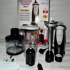 Hand Blender Egg Beater Chopper 3 in 1