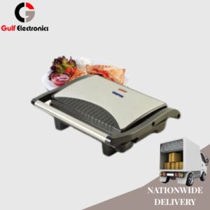 Geepas STAINLESS STEEL GRILL MAKER GGM5394