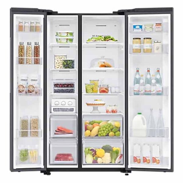 Samsung Refrigerator RS62R5001BR4 Side by Side - Image 2