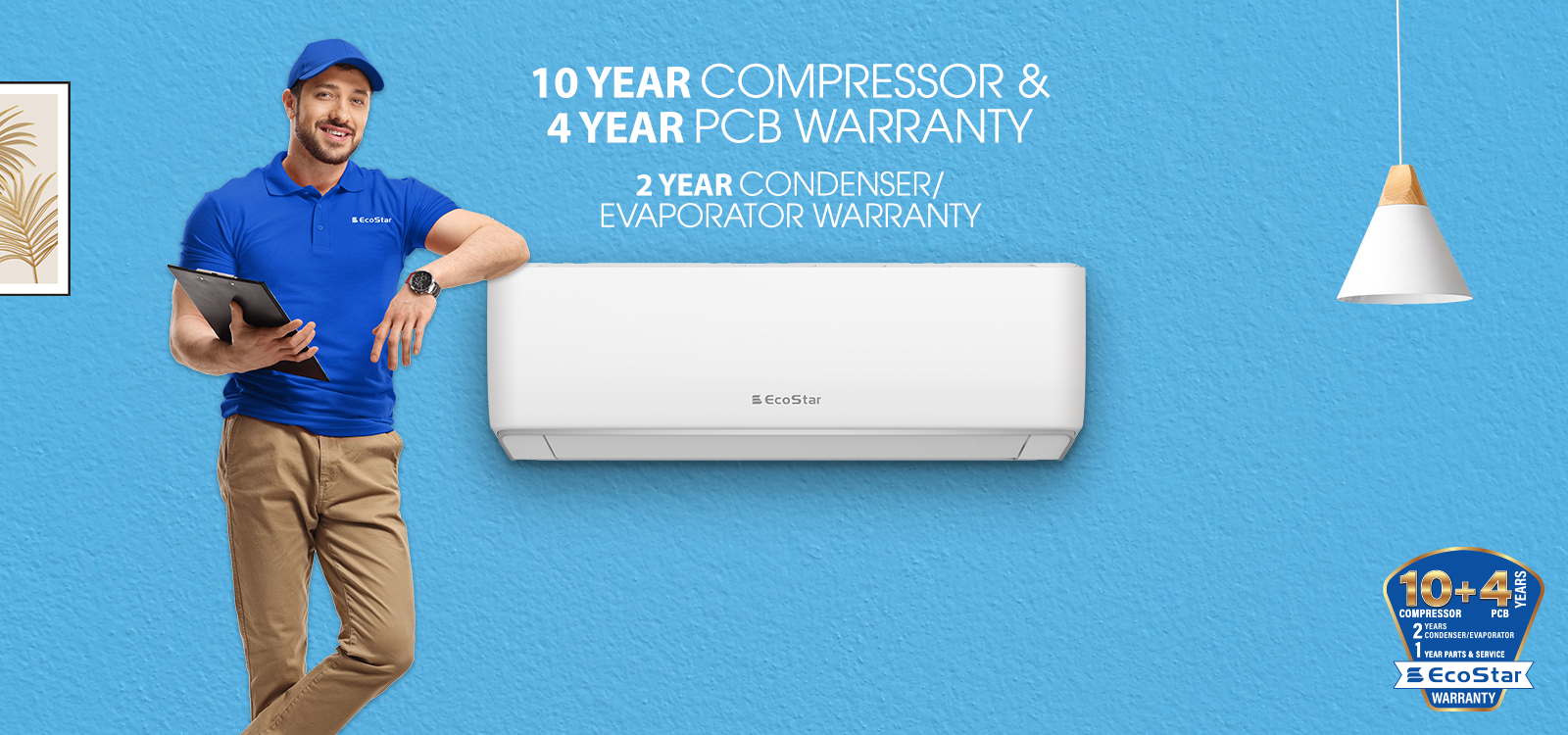 EcoStar ES-18DU01WC Premium Duke Series 1.5 TON Inverter AC - Image 3