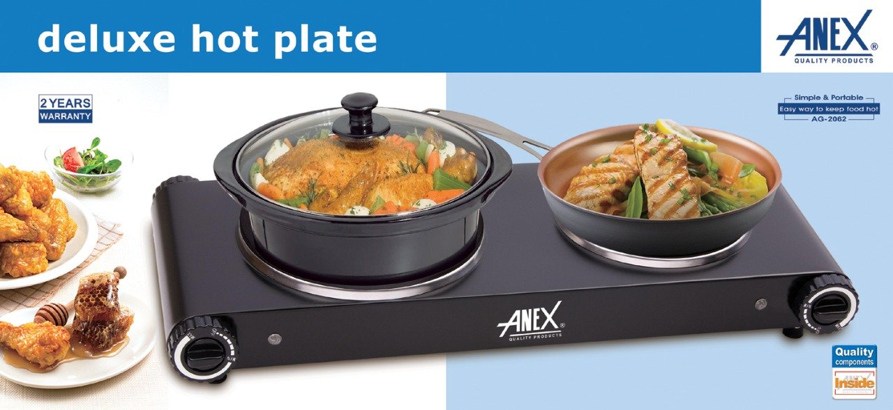 Anex AG‑2062 Deluxe Hot Plate