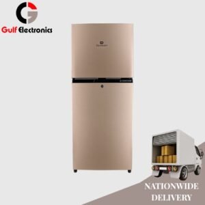 Dawlance REF 9140WB E-Chrome Hairline Golden Refrigerator