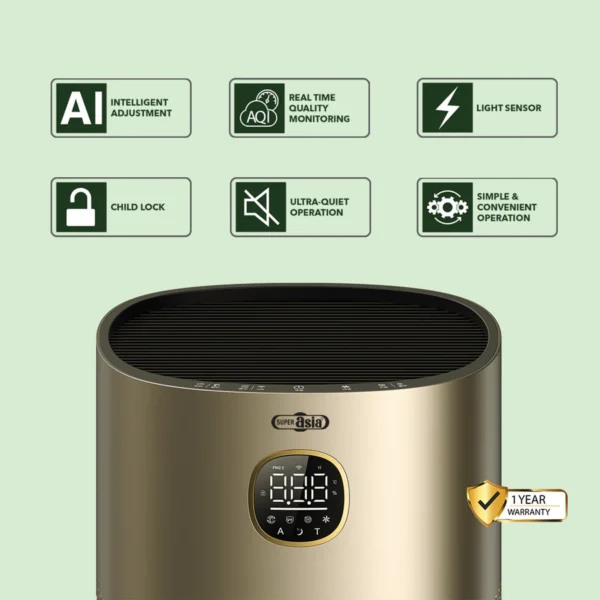 Super Asia SAP-11 Air Purifier - Image 3