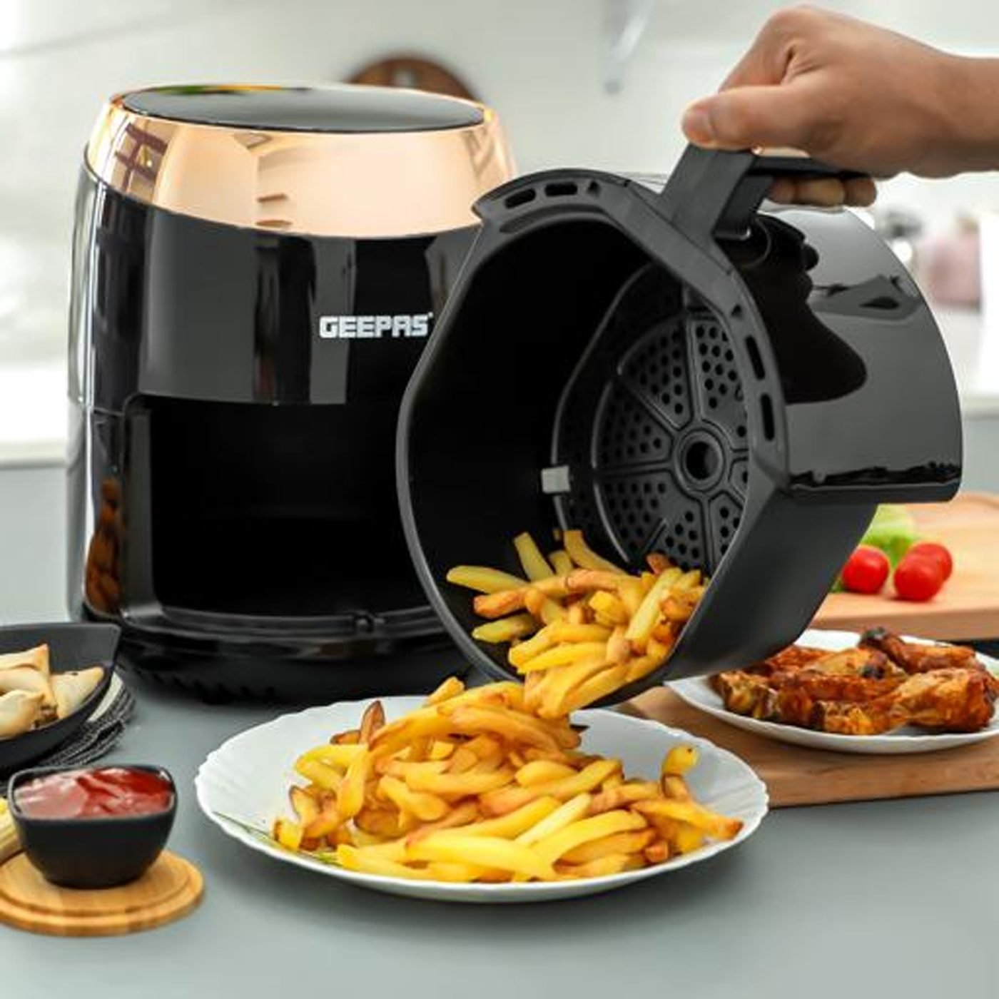 GEEPAS AIR FRYER GAF-37501N