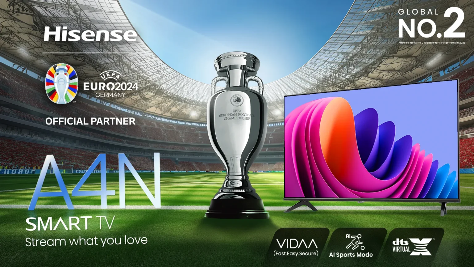 Hisense 40A4N FHD Smart TV