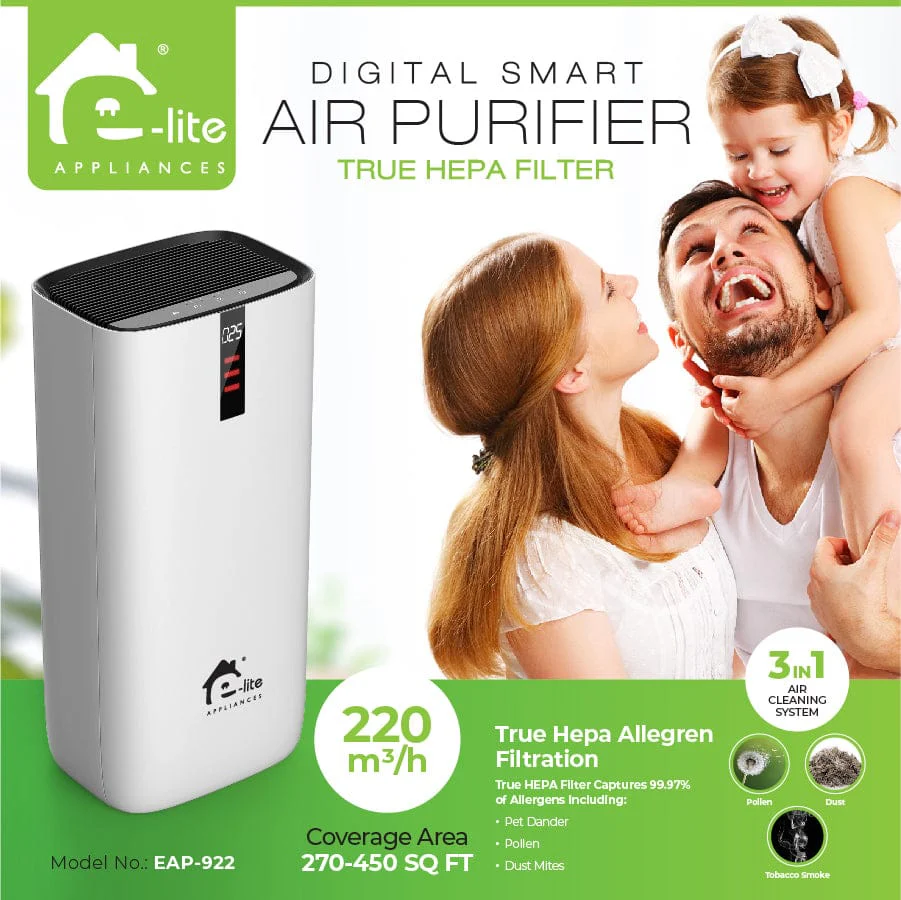 E‑Lite EAP‑922 Digital Smart Air Purifier