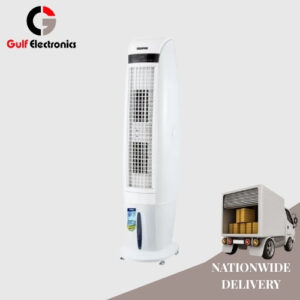 Geepas GAC 9441 Room Air Cooler – Powerful Cooling in an Elegant White Design