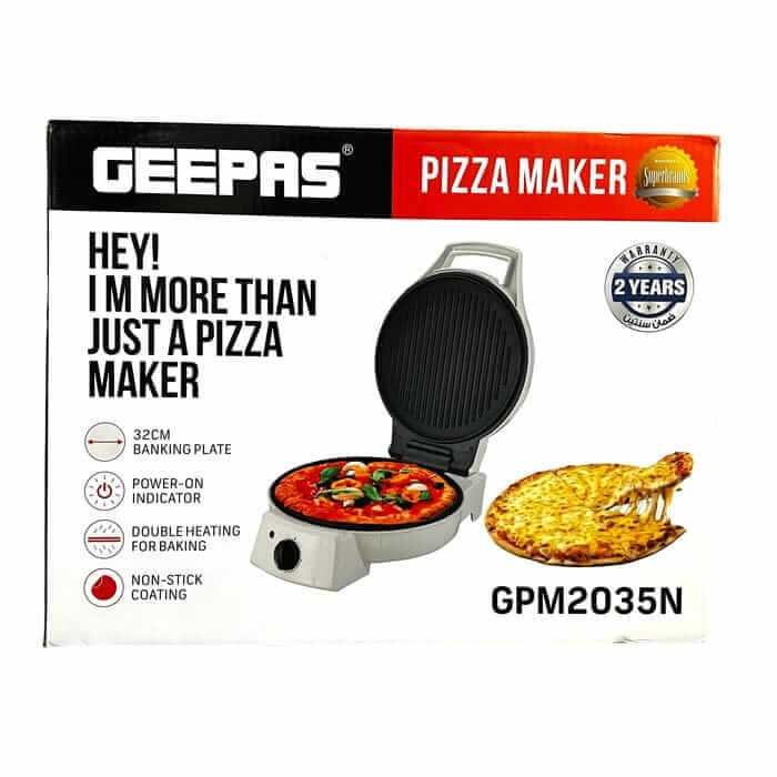 Geepas 11 Inch Black Pizza Maker