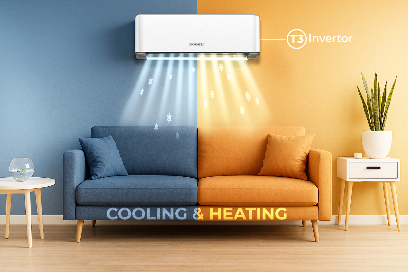 Nobel 18T3 DC Inverter Air Conditioner