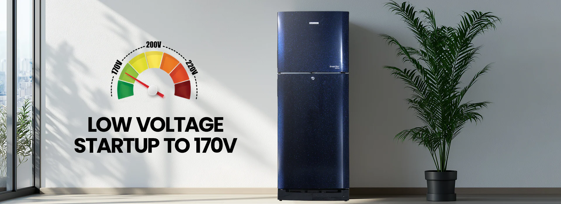 Kenwood KRF‑26657 VCM Inverter Refrigerator