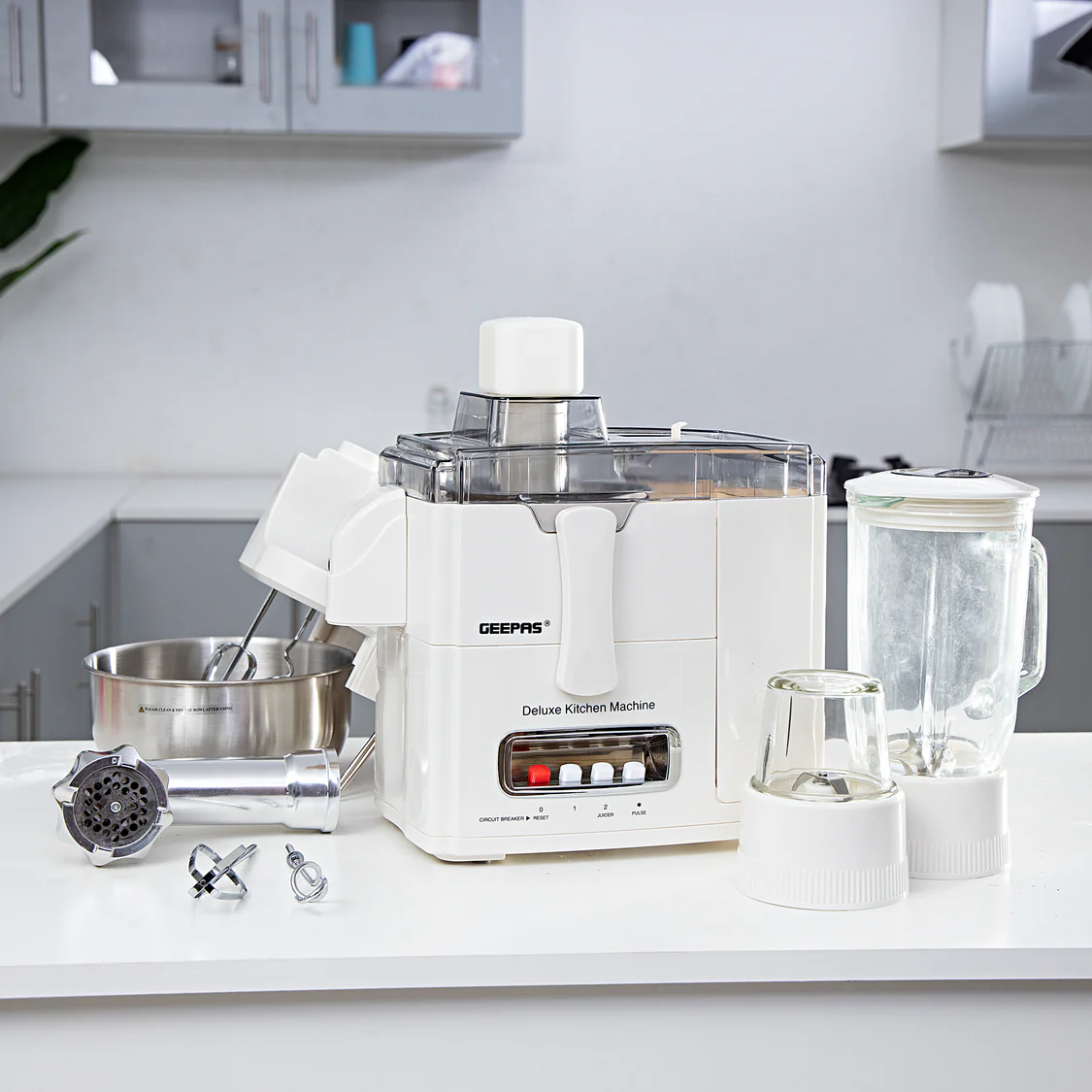Geepas GSB1650 10-in-1 Food Processor