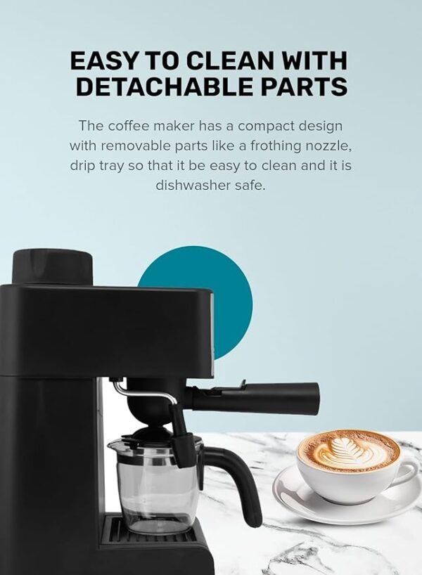 Geepas GCM6109 Cappuccino Maker - Image 3