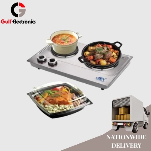 Anex AG-3062 2 Burners Deluxe Hot Plate