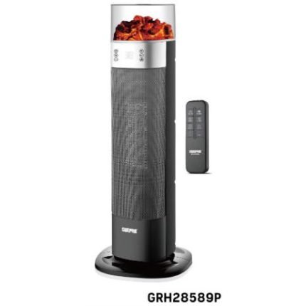 Geepas GRH28589P Tower PTC Fan Heater