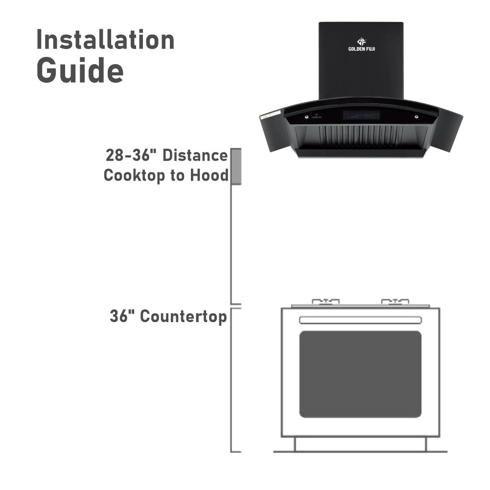 Golden Fuji GF-200 Range Hood