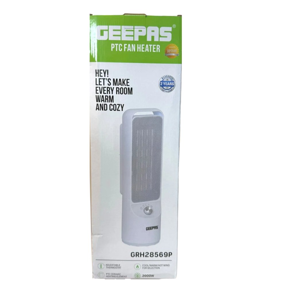Geepas GRH-28569P PTC Fan Heater