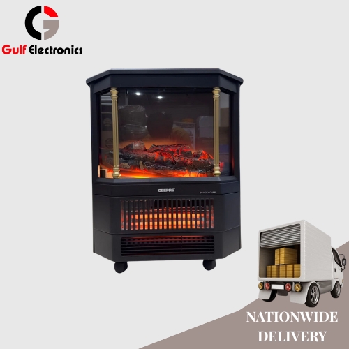 Geepas GRH28580P Electric Fireplace Heater