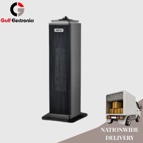 Geepas GRH28573P Tower Fan Heater PTC