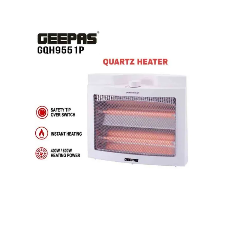 Geepas GQH9551P Quartz Heater